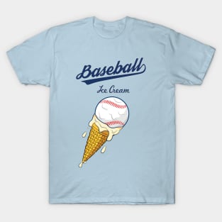 Baseball Ice Cream T-Shirt